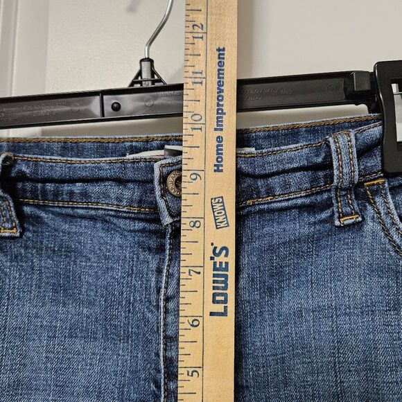 Gap Jeans Women’s 14R (35x30.5) Long & Lean Stretch Blue Denim Mid Rise Bootcut - Picture 5 of 9